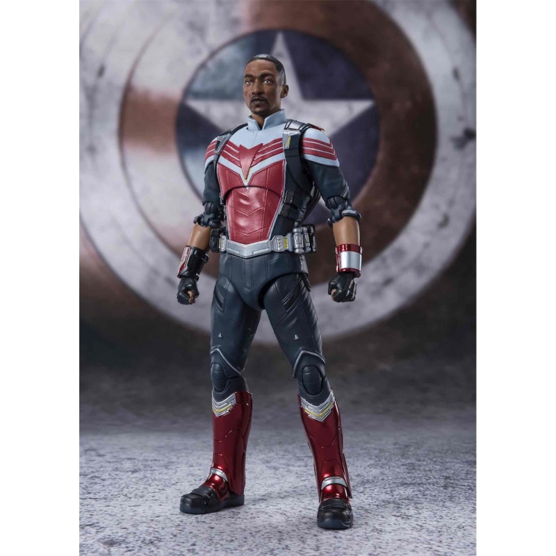 FALCON FIGURA MARVEL THE FALCON AND THE WINTER SOLDIER S.H. FIGUARTS FALCON FIGURA MARVEL THE FALCON AND THE WINTER SOLDIER S.H. FIGUARTS