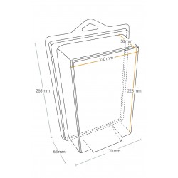 Ultimate Guard caja protectora Blister Case S1