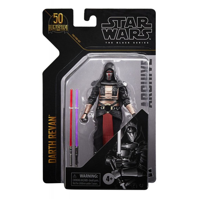 Darth Revan (Knights of the Old Republic) Star Wars Black Series Archive Collection Figuras 15 cm 2021 50th Anniversary