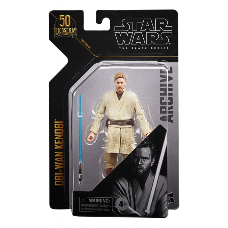 Obi-Wan Kenobi (Episode III) Star Wars Black Series Archive Collection Figuras 15 cm 2021 50th Anniversary