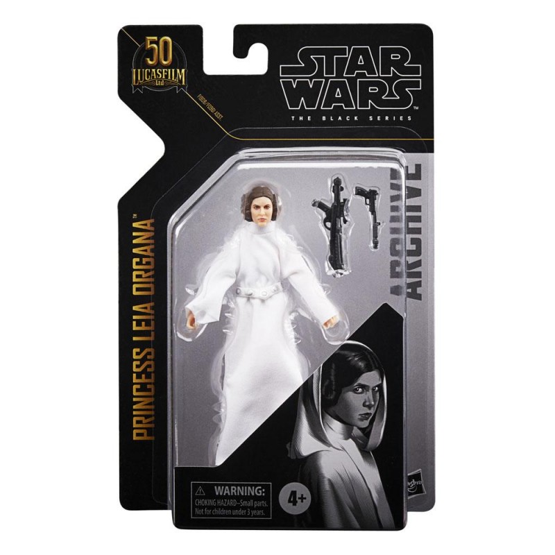 PRINCESS LEIA ORGANA (EPISODE IV) STAR WARS BLACK SERIES ARCHIVE COLLECTION FIGURAS 15 CM 2021 50TH ANNIVERSARY PRINCESS LEIA ORGANA (EPISODE IV) STAR WARS BLACK SERIES ARCHIVE COLLECTION FIGURAS 15 CM 2021 50TH ANNIVERSARY
