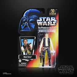 HAN SOLO FIGURA 15 CM STAR WARS THE POWER OF THE FORCE BLACK SERIES F32655L0
