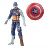 Avengers Disney Plus Marvel Legends Series Figuras 15 cm 2022 Wave 1 Zombie Captain America (What If...?)