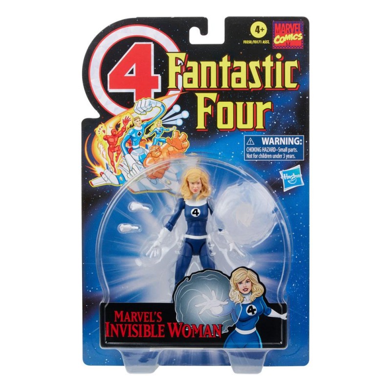 INVISIBLE WOMAN SUE STORM FIGURA 15 CM FANTASTIC FOUR MARVEL LEGENDS F03505L0