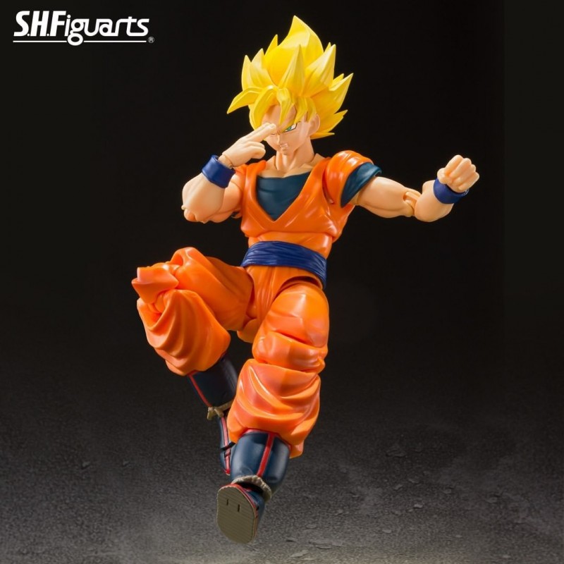 SON GOKU SUPER SAIYAN FULL POWER FIGURA 14 CM DRAGON BALL Z SH FIGUARTS