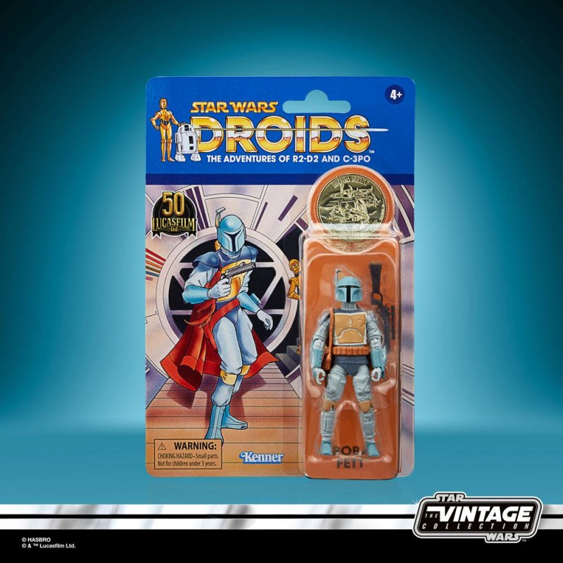Star Wars: Droids Vintage Collection Figura 2021 Boba Fett 10 cm Star Wars: Droids Vintage Collection Figura 2021 Boba Fett 10 cm