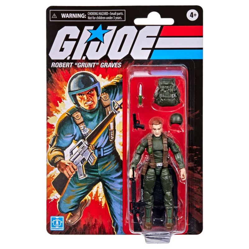 G.I. Joe Retro Collection Series Figuras 10 cm 2021 Wave 3 Robert "Grunt" Graves