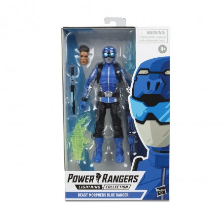 Power Rangers Blue Ranger Lightning Collection 6-Inch Beast Morphers