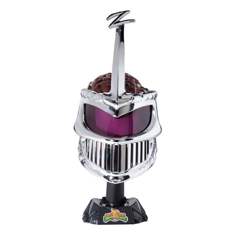 Mighty Morphin Power Rangers Lightning Collection Casco electrónico modulador de voz de Lord Zedd Mighty Morphin Power Rangers Lightning Collection Casco electrónico modulador de voz de Lord Zedd