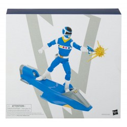 Power Rangers in Space Lightning Collection Figura 2022 Blue Ranger & Galaxy Glider 15 cm