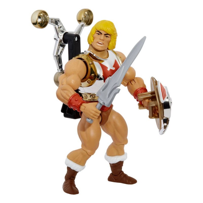 Masters of the Universe Origins Deluxe Figura 2022 Flying Fists He-Man 14 cm