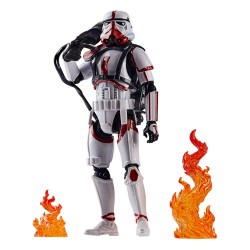 Star Wars: The Mandalorian Vintage Collection Figura 2022 Incinerator Trooper & Grogu 10 cm