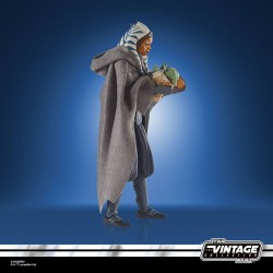 Star Wars: The Mandalorian Vintage Collection Figura 2022 Ahsoka Tano & Grogu 10 cm