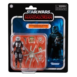 PAGO DE RESERVA Star Wars: The Mandalorian Vintage Collection Figura 2021 The Mandalorian & Grogu (Maldo Kreis) 10 cm