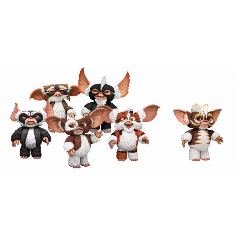 GREMLINS MOGWAIS BLISTER CARD AF SET (6) GREMLINS MOGWAIS BLISTER CARD AF SET (6)