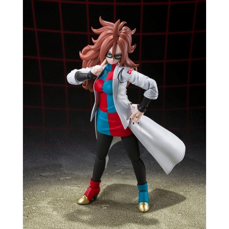 A-21 ANDROIDE 21 LAB COAT VER FIG 14,5 CM DRAGON BALL FIGHTER Z SH FIGUARTS