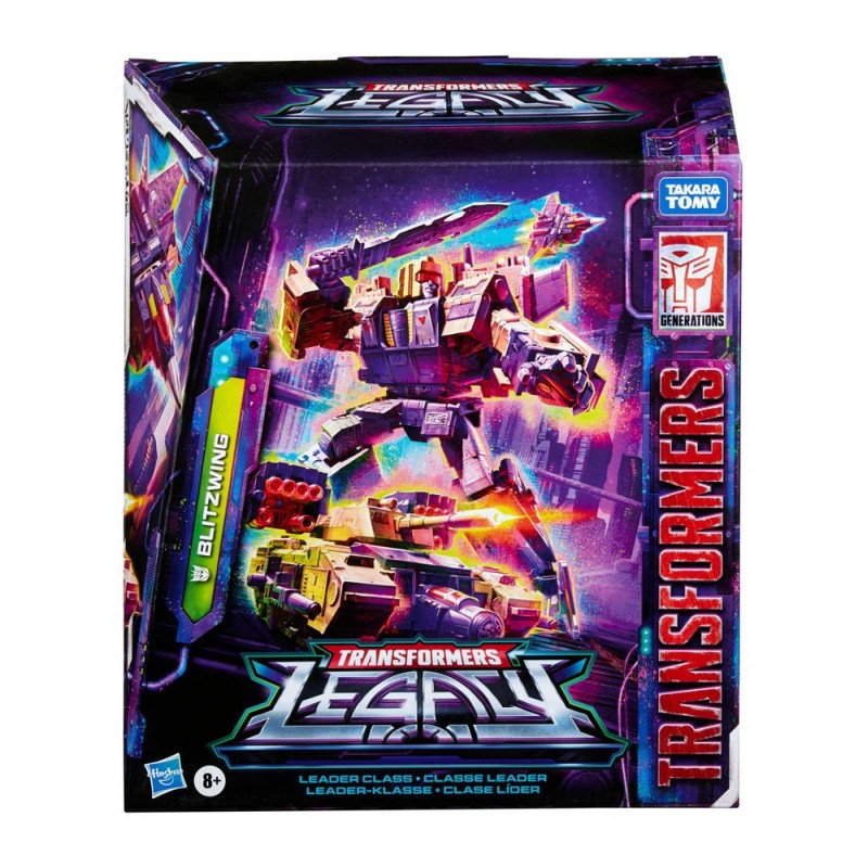 Transformers Generations Legacy Leader Class Figura 2022 Blitzwing 18 cm
