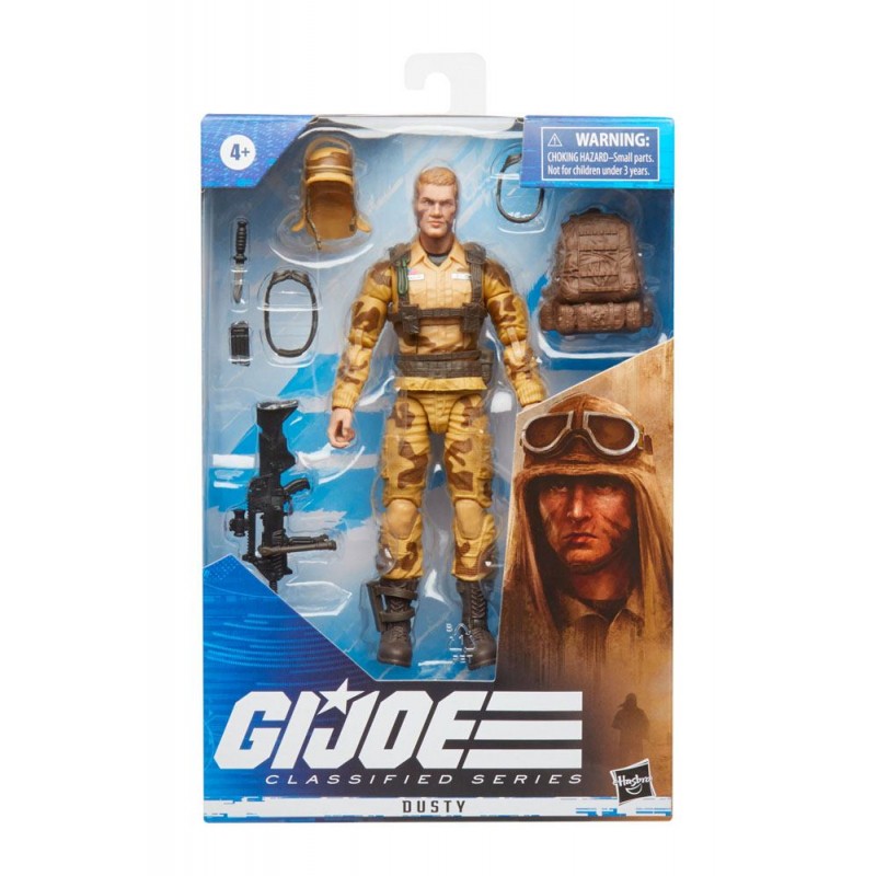 G.I. Joe Classified Series Figura 2023 Dusty 15 cm
