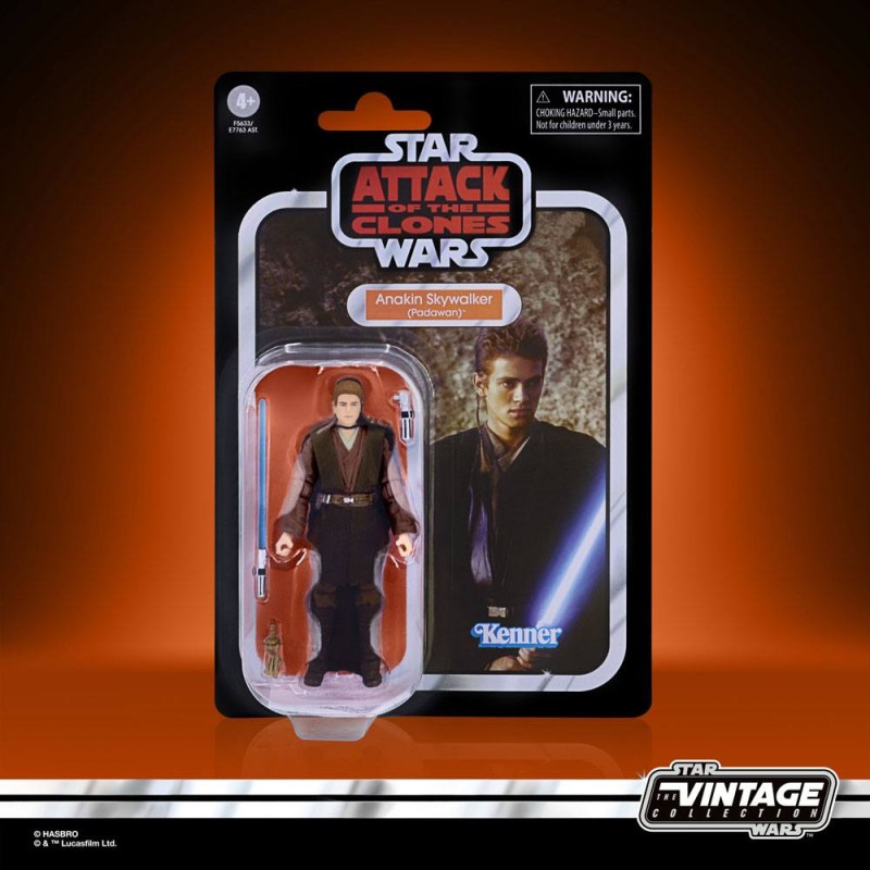 Star Wars Episode II Vintage Collection Figura 2022 Anakin Skywalker (Padawan) 10 cm