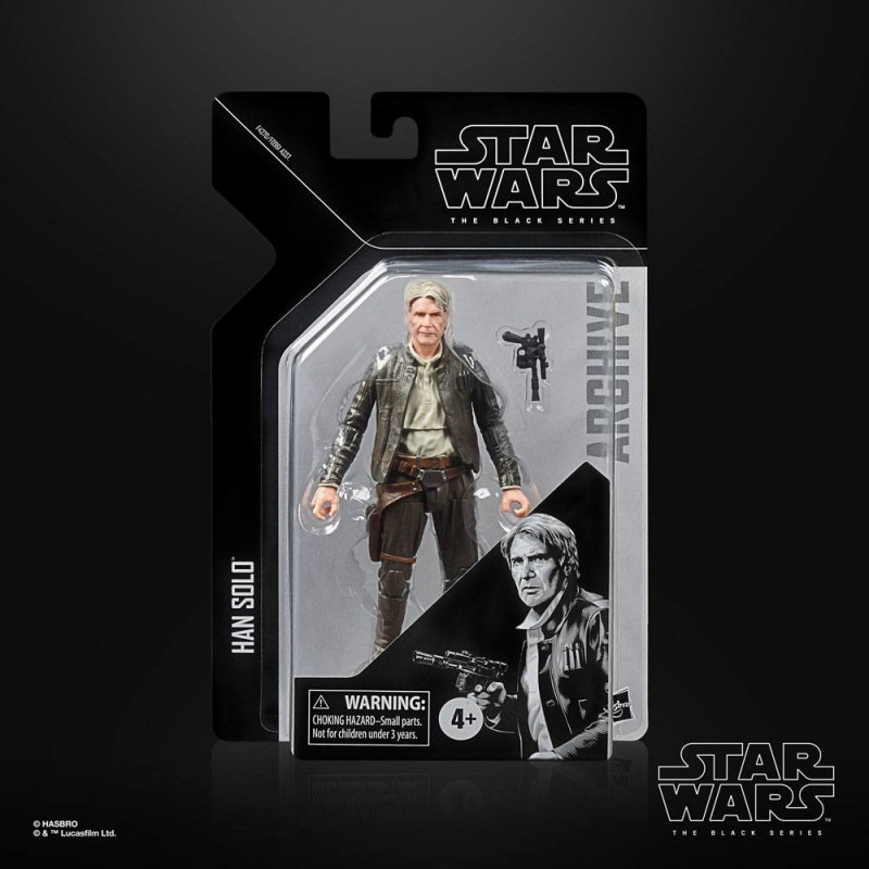 Star Wars Episode VII Black Series Archive Figura 2022 Han Solo 15 cm