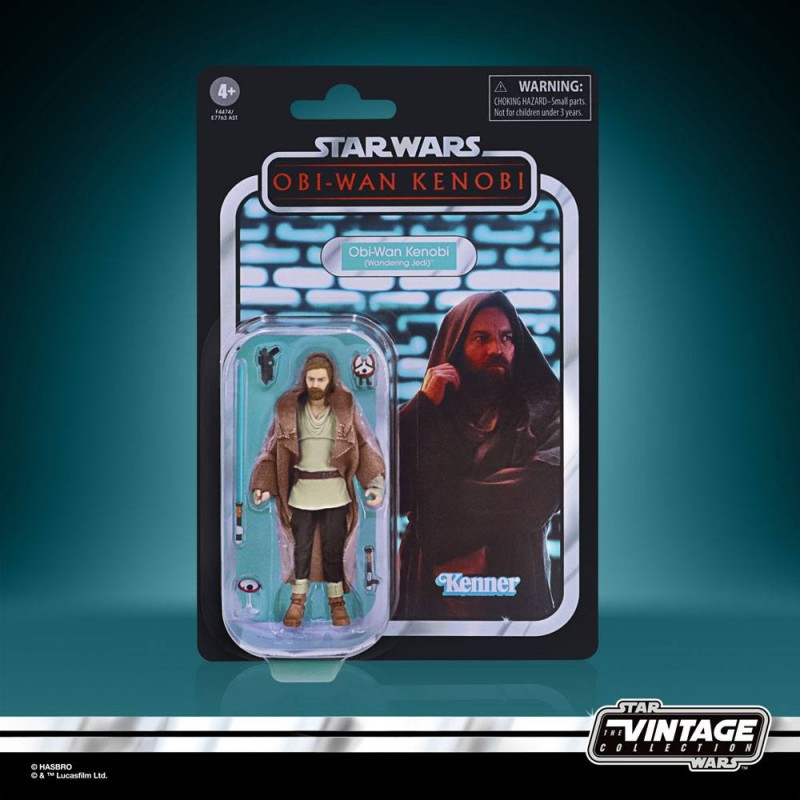 VIN Star Wars: Obi-Wan Kenobi Vintage Collection Figura 2022 Obi-Wan Kenobi (Wandering Jedi) 10 cm