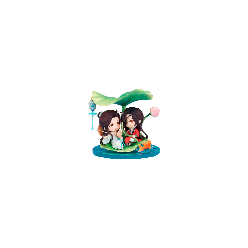 XIE LIAN & HUA CHENG AMONG THE LOTUS VER SET 2 FIG 13 CM HEAVEN OFFICIAL'S BLESSING CHIBI