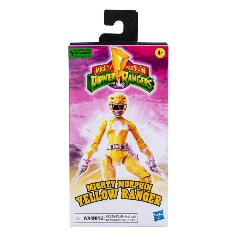 Power Rangers FIGURA ura Mighty Morphin Yellow Ranger 15 cm