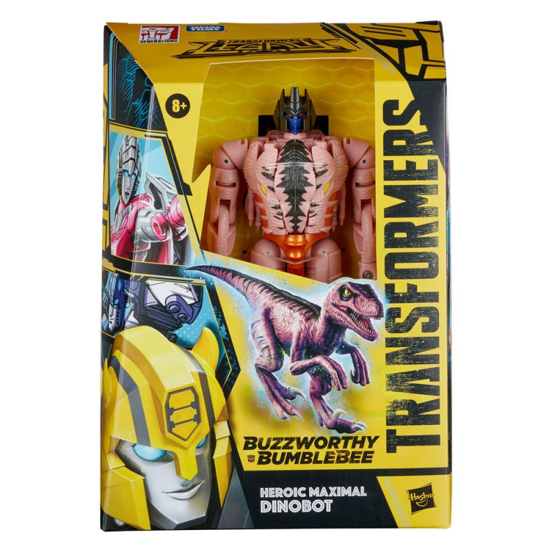 Transformers Generations Legacy Buzzworthy Bumblebee Figura Heroic Maximal Dinobot 18 cm