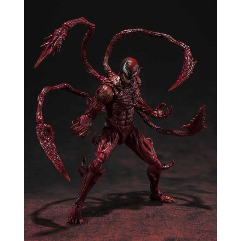 CARNAGE FIG 21.5 CM VENOM: LET THERE BE CARNAGE SH FIGUARTS