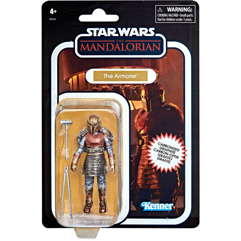 Figura The Armorer Carbonized Collection Star Wars 10cm