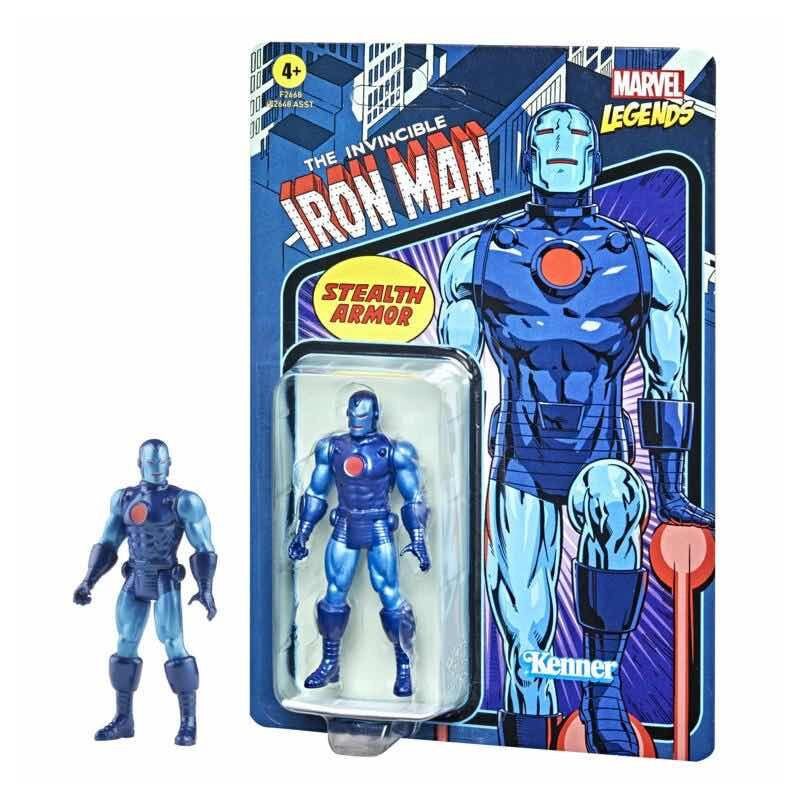 Figura Iron Man Stealth Armor Marvel Legends 9cm