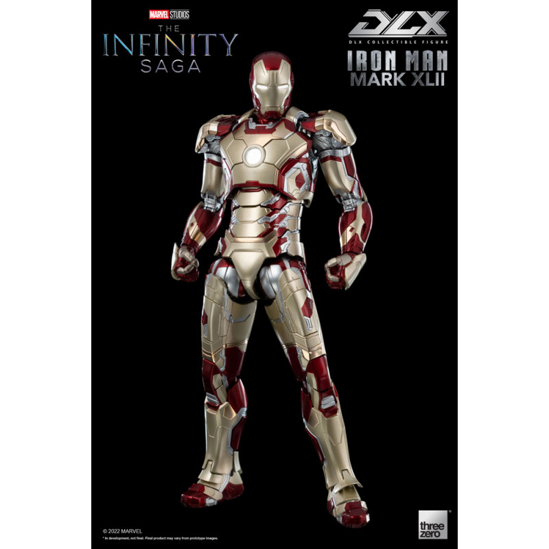 Infinity Saga Figura 1/12 DLX Iron Man Mark 42 17 cm