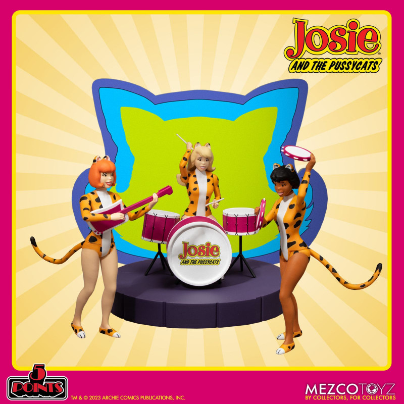 SURTIDO JOSIE AND THE PUSSYCATS FIGURAS 20 CMS ARCHIE 5 POINTS