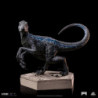 Jurassic World Icons Estatua Velociraptor B Blue 7 cm