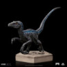 Jurassic World Icons Estatua Velociraptor Blue 9 cm