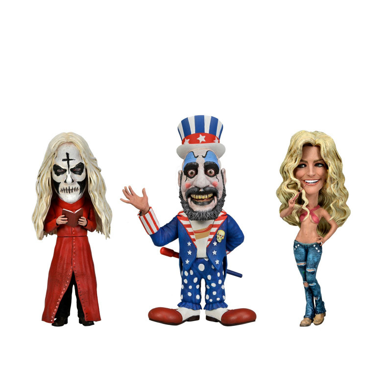 SET LITTLE BIG HEAD 3 STYLIZED FIG. 15 CM HOUSE OF 1000 CORPSES