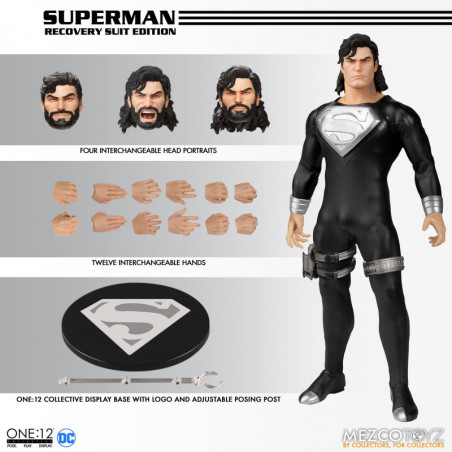 SUPERMAN RECOVERY SUIT EDITION FIGURA 16 CM DC UNIVERSE ONE:12 COLLECTIVE