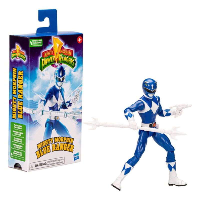 Mighty Morphin Power Rangers Figura Blue Ranger 15 cm