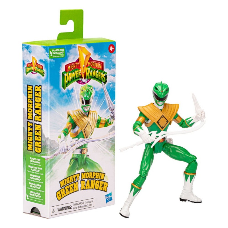 Mighty Morphin Power Rangers Figura Green Ranger 15 cm