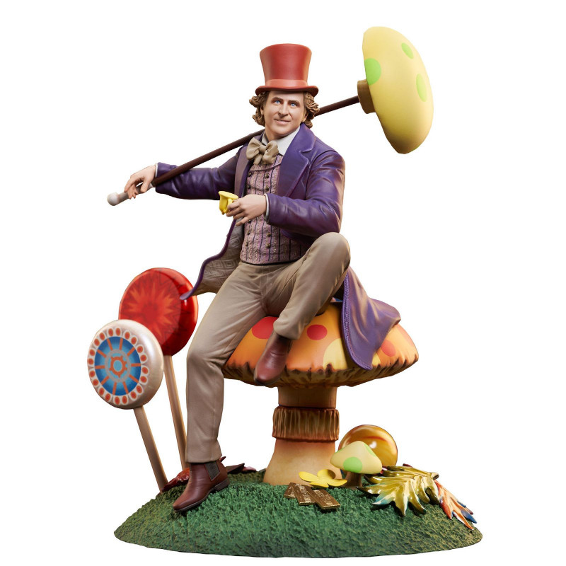 WILLY WONKA PVC DIORAMA 25,5 CM WILLY WONKA & THE CHOCOLATE FACTORY GALLERY DELUXE
