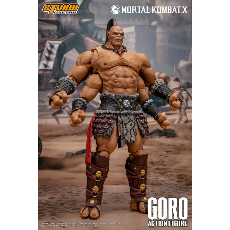 Mortal Kombat Figura 1/12 Goro 18 cm