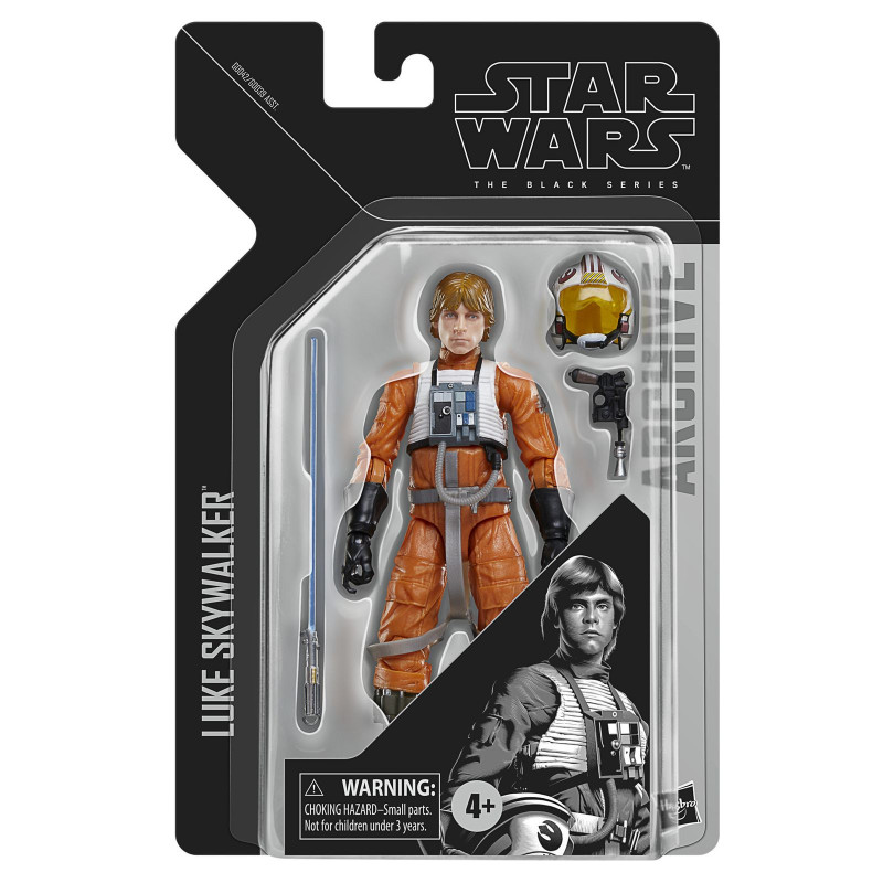 LUKE SKYWALKER FIGURA  15 CM STAR WARS THE BLACK SERIES ARCHIVE