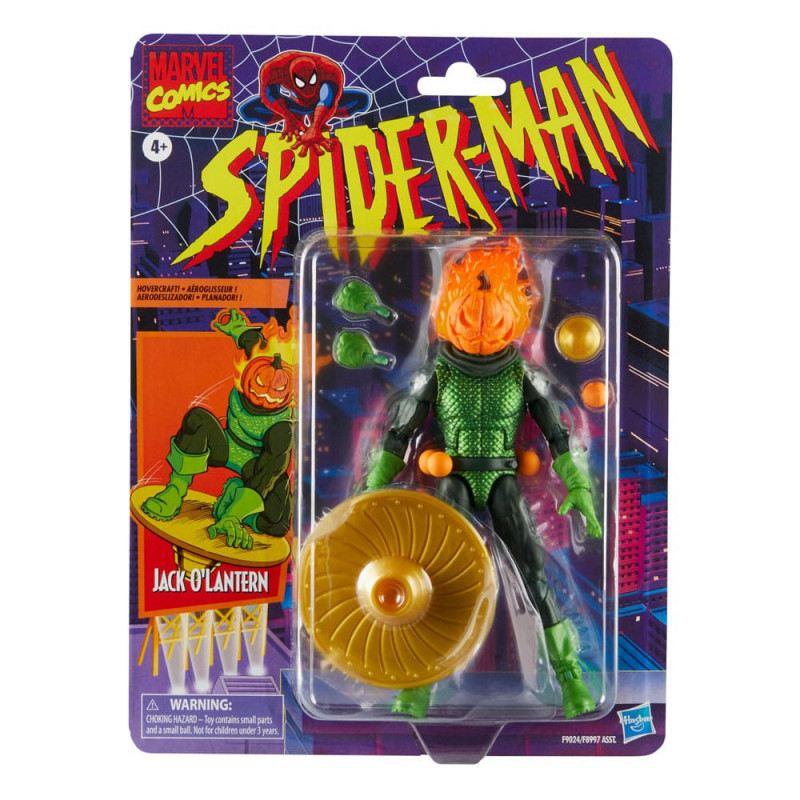 JACK O'LANTERN FIGURA  15 CM SPIDER-MAN MARVEL LEGEND SERIES