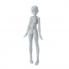 MUJER -SCHOOL LIFE- EDITION DX SET (GRAY COLOR VER.) FIG. 13 CM BODY-CHAN SH FIGUARTS