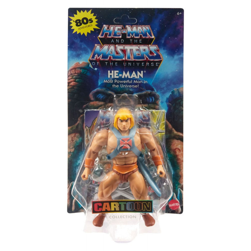 Masters of the Universe Origins Figuras Cartoon Collection: He-Man 14 cm Masters of the Universe Origins Figuras Cartoon Collection: He-Man 14 cm