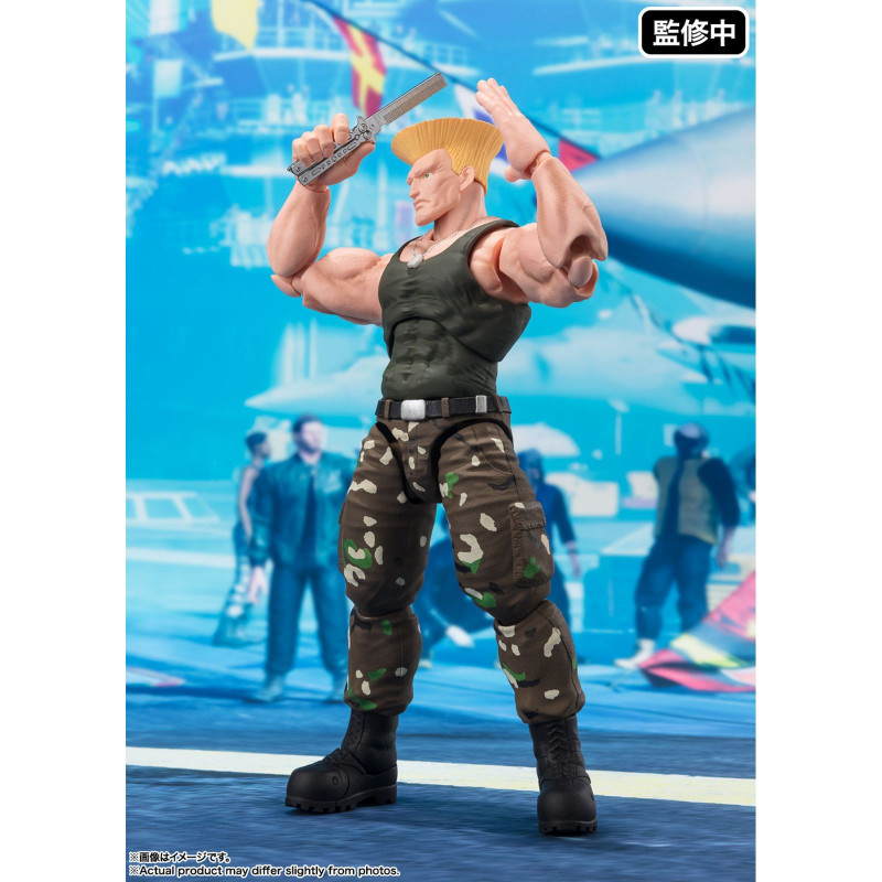 GUILE OUTFIT 2 VER. FIG. 16 CM STREET FIGHTER SH FIGUARTS