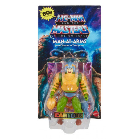 Masters of the Universe Origins Figuras Cartoon Collection: Man-At-Arms 14 cm
