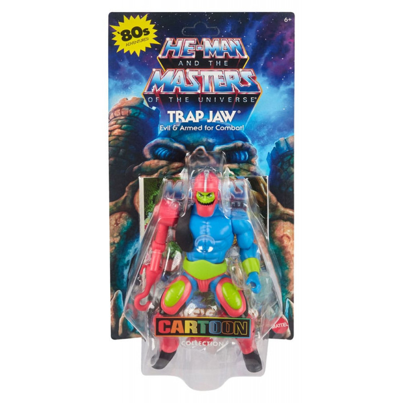 Masters of the Universe Origins Figuras Cartoon Collection: Trap Jaw 14 cm