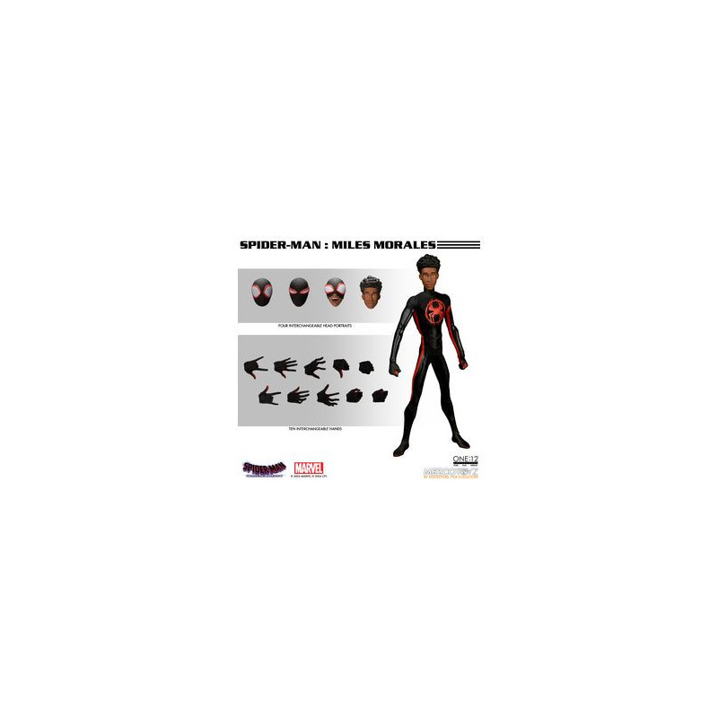 SPIDER-MAN MILES MORALES FIGURA . 17 CM SPIDER-MAN ACROSS THE SPIDER-VERSE ONE 12 COLLECTIVE