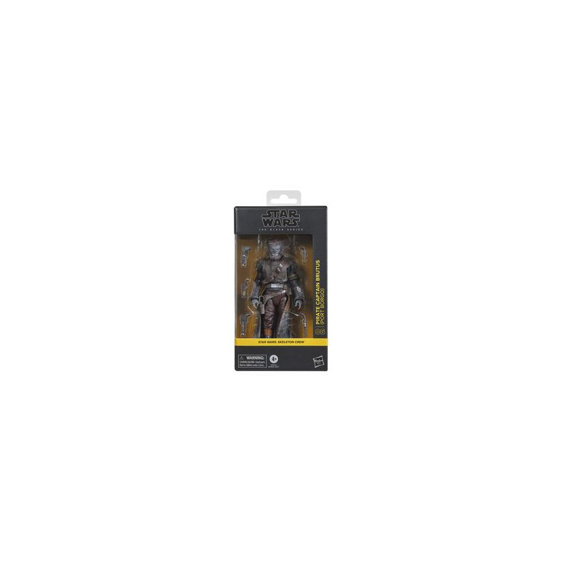 PIRATE CAPTAIN BRUTUS (PORT BORGO) FIGURA 15 CM STAR WARS: SKELETON CREW THE BLACK SERIES